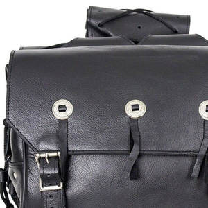 Suministro directo de fábrica Bolsas de sillín de caballo de la mejor calidad/Material de cuero de primera calidad Bolsas de sillín de caballo - Product Image 5