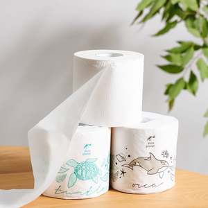 Pâte de bois vierge douce jetable et lavable 2-3 plis papier hygiénique haute absorption Dot gaufré pour une utilisation à domicile hôtel Acheter maintenant! - Product Image 6