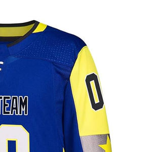2025 tamaño personalizado sublimación uniforme de hockey sobre hielo conjunto de ropa deportiva para jóvenes con nombre de equipo personalizado servicio OEM - Product Image 4