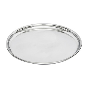 Plato decorativo de placa de metal de lujo de suministro al por mayor para recepciones de bodas y eventos formales disponibles al mejor precio - Product Image 2