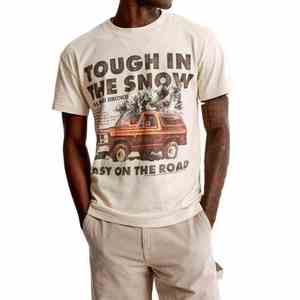 Camisetas de Franela Vintage con Estampado Ácido Personalizado para Hombre, Impresión de Alta Densidad por Sublimación, Camisetas de Franela de Talla Grande para Verano - Product Image 4