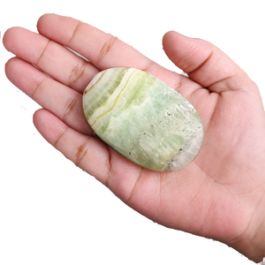 คริสตัลสีเขียวแคลไซต์หินอัญมณีธรรมชาติบำบัดหินควอตซ์อาเกตแกะสลักด้วยมืองานฝีมือคริสตัลอื่นๆ - Product Image 4