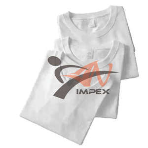 T-shirt d'été flexible en coton pour hommes avec logo d'impression personnalisé de haute qualité - Product Image 2