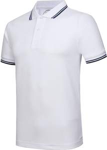 Chemises rayées pour hommes, nouveau design, vente chaude, prix bas, logo personnalisé, tissu jersey respirant, manches courtes - Product Image 4