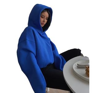 2025 Custom High Quality Women Embroidered Hoodie Pullover Custom Sweatshirts Fleece Hoodie Streetwear Oversized Hoodie Women - Product Image 3