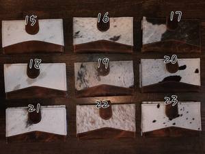 Cartera de cuero de vaca auténtica hecha a mano para mujer, Cartera de piel de vaca auténtica hecha a mano para niñas - Product Image 4