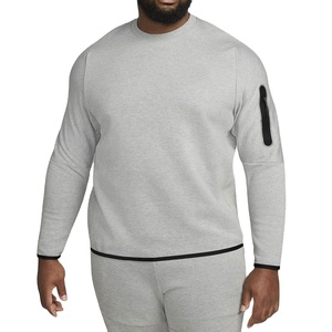 เสื้อสเวตเชิ้ตแบบสวมหัวปักโลโก้แบบกำหนดเองใหม่ปี 2026 ผ้าฝ้ายยูนิเซ็กส์สำหรับผู้ชาย เป็นมิตรกับสิ่งแวดล้อม ผ้าฟลีซระบายอากาศได้ดี สีพื้น - Product Image 4