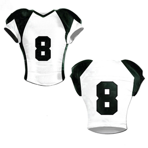 Ensembles de maillots de football américain unisexe de meilleure qualité, uniformes de sport personnalisés, quantité minimale de commande bas sublimés en maille respirante à manches courtes - Product Image 4