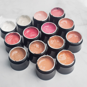 Venta al por mayor Gel de construcción No Wipe LED UV Change Nail Building Gel Extension Nail Art Manicure Set para DIY en casa - Product Image 6