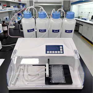 معدات غسيل الأطباق الأوتوماتيكية الاحترافية تضمن أداءً دقيقًا في غسيل الأطباق لاختبارات <span class=keywords><strong>ELISA</strong></span> للمختبرات المتطلبة - Product Image 4