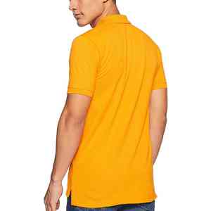 T-shirts polo uni à manches courtes pour hommes 100% coton Fournisseur OEM Broderie personnalisée Respirant Casual Summer Daily Streetwear - Product Image 2