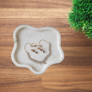 Plateau décoratif pour étang en marbre - Product Image 2