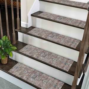 Stair Step Rug Printed Rug - Modern, Ethnic, Personalized Home Decor - Product Image 1