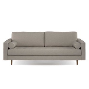 Sofá Seccional de Dos Plazas SFB68053 Gris de 180x82cm, Económico y Elegante para Salas de Estar y Apartamentos, Sofá Esquinero Tapizado Cuadrado - Product Image 1