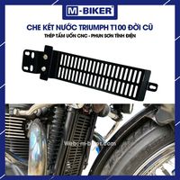 Nouvelle Couvercle de Radiateur en Acier Inoxydable pour Modèles T100 Anciens, Design Cyberpunk, Amélioration pour Moto de Rue