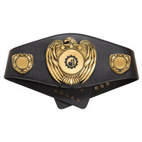 Ceinture de championnat professionnelle en cuir, trophée sportif léger personnalisé pour la lutte