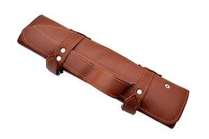 Juego de cuchillos de cocina de hoja de acero de Damasco hecho a mano, 5 piezas, el mejor juego de cuchillos de Chef de Damasco, mango de madera con bolsa de cuero - Product Image 6