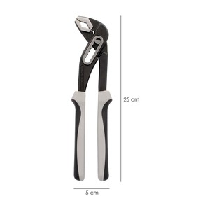 Pinze Multiuso Nere Plus 250 mm. Maniglie gommate DIN 8976 - Product Image 2
