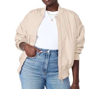 2025 nouvelle veste de bombardier en satin avec impression par sublimation de logo à la mode conception personnalisée veste de bombardier pour femmes vestes de bombardier pour femmes - Product Image 3