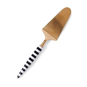 Serveur à gâteau élégant en acier inoxydable au design de qualité supérieure avec poignée ergonomique pour les anniversaires de mariage et les fêtes d'anniversaire - Product Image 5