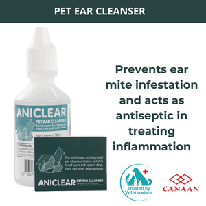 น้ำยาทำความสะอาดหูสัตว์เลี้ยง Aniclear Luxury Pet Ear Cleanser House 2025 MARCH EXPO ป้องกันแบคทีเรีย สำหรับสัตว์เลี้ยงขนาดเล็กทุกชนิด มีสินค้าพร้อมส่งจากมาเลเซีย - Product Image 2
