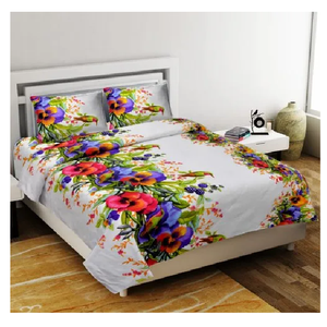 Lightweight Breathable Factory Wholesale King Queen 3pcs 100% Organic Cotton Gots Certificate Home Round Design <b>Bedspread</b> Covers - Product Image 2