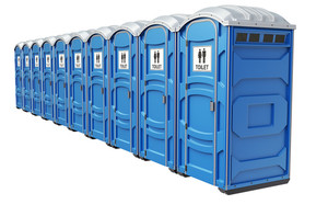 Cabine de toilette portable en plastique, design moderne, durable, solution pour toilettes publiques extérieures - Product Image 2