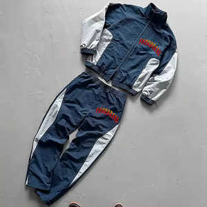 Conjunto de chándal con capucha para hombre de lana de algodón/poliéster 100%, traje de jogging estampado personalizado de Pakistán para invierno y - Product Image 2