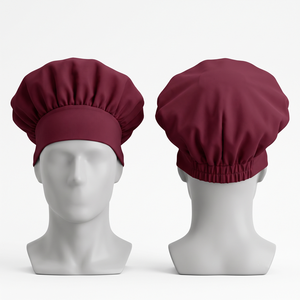 Gorras de Chef de Alta Calidad a Precio de Fábrica al por Mayor / Gorras Unisex Impermeables de Poliéster/Algodón Blackhardson para Restaurante y Bar - Product Image 5