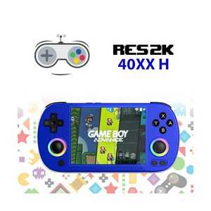 เครื่องเล่นเกมพกพา RES2k RG40XX H Classic Retro พร้อมเกม 50 เกมในตัว รวม 18000 เกม รองรับการเชื่อมต่อ Wi-Fi หน้าจอ IPS เหมาะสำหรับเป็นของขวัญ - Product Image 2