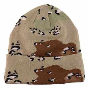 Gorros de Invierno para Hombre, Estilo Jacquard, Gorros de Punto Punk Góticos, 100% Algodón, Gorros de Moda para Mantener el Calor - Product Image 5