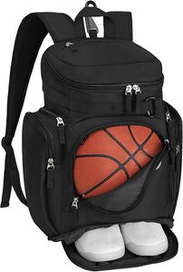 Basketball Team Backpack Casual Soft Foldable Breathable <b>Back</b> Panel Eco-friendly Multi-function Large Capacity Sports School - Product Image 4