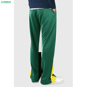 Behram International High Quality Canvas Flared Sweatpants 100% Cotton Custom Baggy Jogger Pant Panels Long Track Flare Pant - Product Image 5
