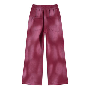 กางเกงวอร์มเข้ารูปของผู้ชายกางเกงวอร์มผ้าฟอกกรดวินเทจ2026พิมพ์ลายแบบกำหนดเองได้ - Product Image 2