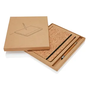 Sustainable <b>A5</b> Cork Bamboo <b>Notebook</b> Eco-Friendly Merchandising Product - Product Image 6