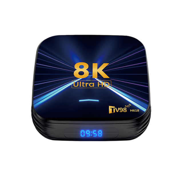 Android 14 TV Box H618 4GB 64GB 8K WiFi6 Media Player Set-Top Box