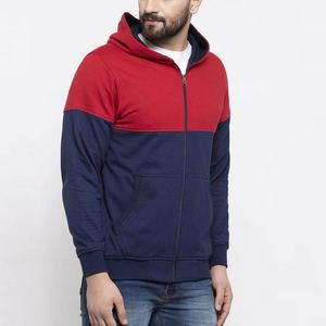 Sudaderas con Capucha Casuales de Alta Calidad para Hombre, con Cierre, Mangas Largas, Bolsillos, Color Sólido, Teñido Liso, Precios de Invierno, Básicas, Mezcla de Algodón - Product Image 6