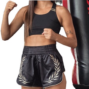 กางเกงมวยไทยคุณภาพสูงรุ่นใหม่ พรีเมียม สำหรับทุกเพศ ออกแบบเองได้ ระดับมืออาชีพ สำหรับผู้ใหญ่ ผลิตจากโพลีเอสเตอร์ 100% แห้งเร็ว - Product Image 2