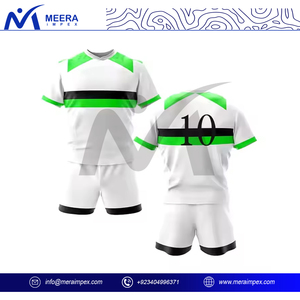 Ensemble d'uniformes de rugby personnalisés pour hommes avec impression du logo de l'équipe Maillot et short en tissu à séchage rapide Kit ODM pour l'entraînement - Product Image 3