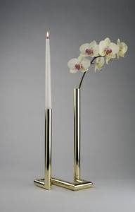 Elegante jarrón de Metal de mesa para flores, decoración del hogar, centro de mesa, maceta, mesa de oficina, acento, uso interior moderno - Product Image 5