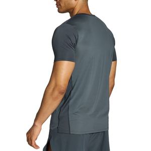 Camiseta Deportiva de Compresión para Gimnasio, Color Sólido Personalizado, Nueva Llegada, Precio Bajo, Venta al Por Mayor de Fábrica, Ajuste Muscular, Transpirable - Product Image 4