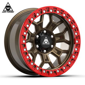 Rueda de Aleación WOAFORGED de Alta Calidad, Nuevo Diseño Personalizado, Monobloque Forjado de <span class=keywords><strong>17</strong></span> <span class=keywords><strong>a</strong></span> 26 Pulgadas para Todoterreno 4x4 SUV con Beadlock - Product Image 3