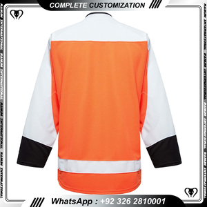 Jersey de hockey sobre hielo de cantidad a granel en stock Jersey de hockey sobre hielo para hombres Jersey deportivo personalizado - Product Image 2