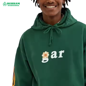 Sweat-shirts à capuche personnalisés pour hommes, 100% polyester, molleton épais/éponge française, séchage rapide, couleur unie, OEM ODM, hiver, unisexe - Product Image 5