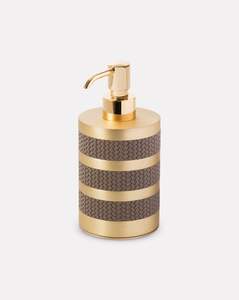 Distributeur de savon en métal raffiné, pompe en acier élégante, améliorant la présentation de l'évier de salle de bain - Product Image 4