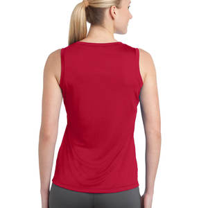 Camiseta sin mangas informal con cuello en V transpirable True Navy Blue - Product Image 5