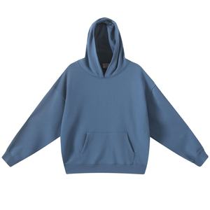 Sweatshirts à capuche surdimensionnés de haute qualité pour hommes sweatshirts vierges avec logo personnalisé vente en gros de haut pour l'hiver - Product Image 1