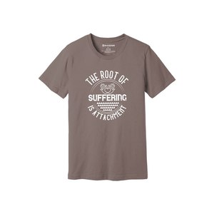 Camiseta informal de algodón 100% con impresión de temas de Buda en 3D, 12 opciones de color, 160-180, colocación de diseño personalizable GSM pesado - Product Image 5