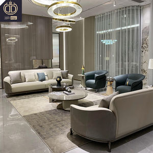 Villa hôtel cuir contemporain 1 pièce canapé canapé ensemble canapé design salon meubles canapé - Product Image 5