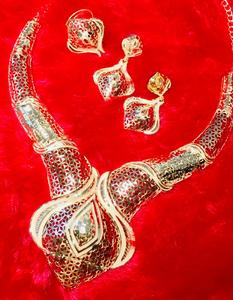 2024 Best Buy Juego de Moda Africana de inspiración India chapado en oro de 14 quilates Vintage hecho a mano para Francia EE. UU. - Product Image 4